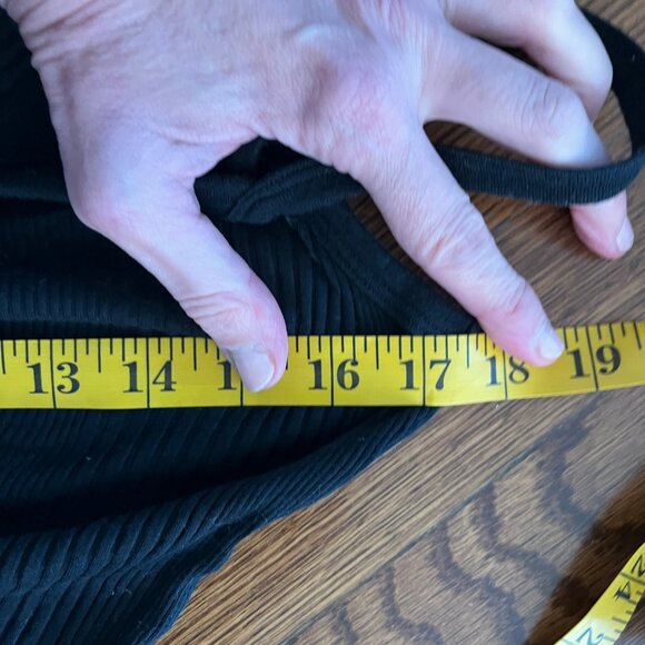 Hard Tail 100% Cotton Skinny Tank in Black - Very Soft - L - NWOT - Made in USA - Picture 11 of 13